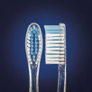 Bristles of SILHOUETTE compact bulk toothbrushes