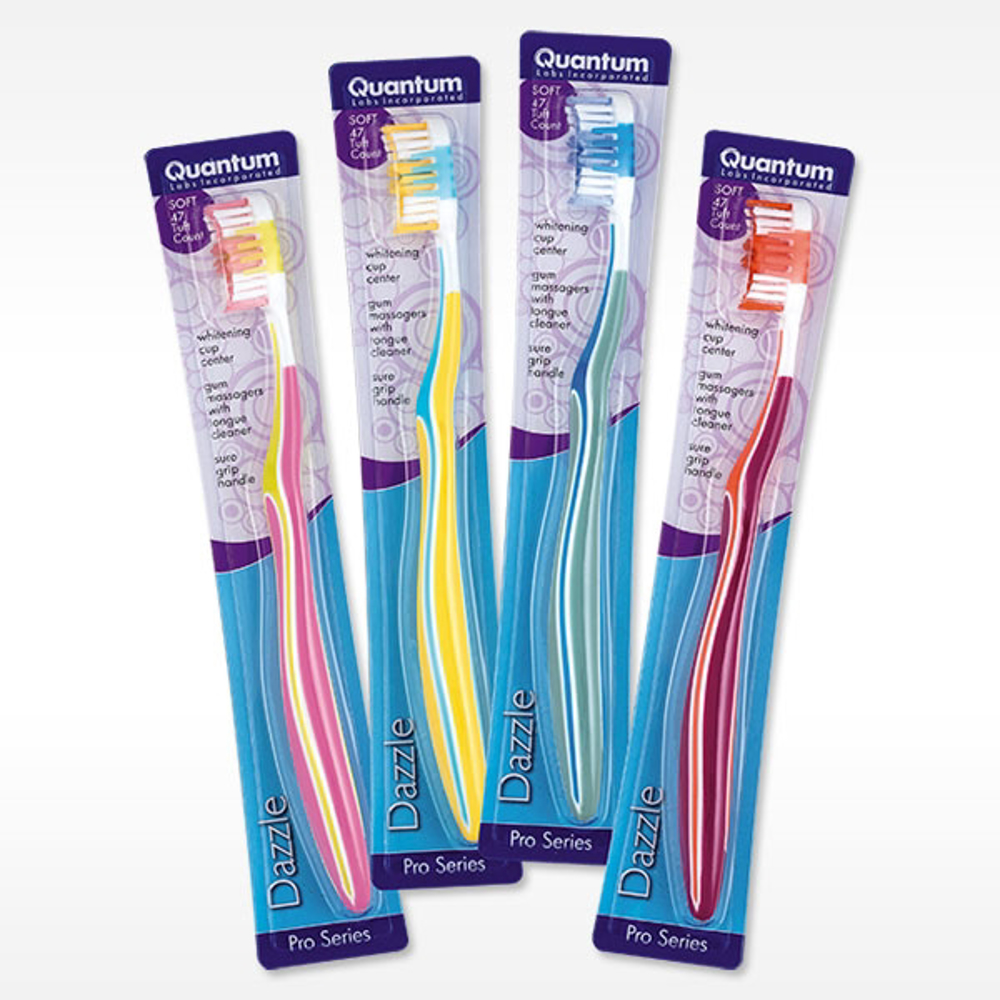 DAZZLE Total Mouth Clean Toothbrush - 72 CT
