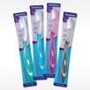 Designer blister packaging assorted colors ENDEAVOR Ultra Fine bulk toothbrushes 