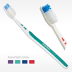 JR SERIES Comfort Grip Bulk Toothbrush in assorted colors