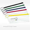 Picture of 4" TOOTHcase Bag - With Pocket, No Toothcase logo, Primary Colors