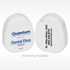 Bulk Dental Floss in Waxed unflavored features large optional imprint area for dental practice contact information