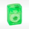 Quantum Green Flip top patient sized mini dispenser holds a full 12 Yards of floss bulk plain dental floss