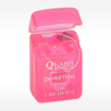 Flip top pink patient size bulk dental floss for trial or giveaway travel size unflavored