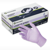box of HALYARD LAVENDER Nitrile Exam Glove - purple box of 250 exam gloves