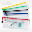 SMILE CASE 4" Dental Zipper Bag 324 Primary Colors