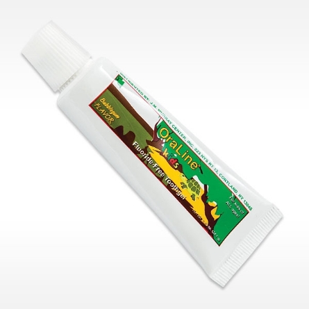 Non fluoride Travel size children's toothpaste in bulk