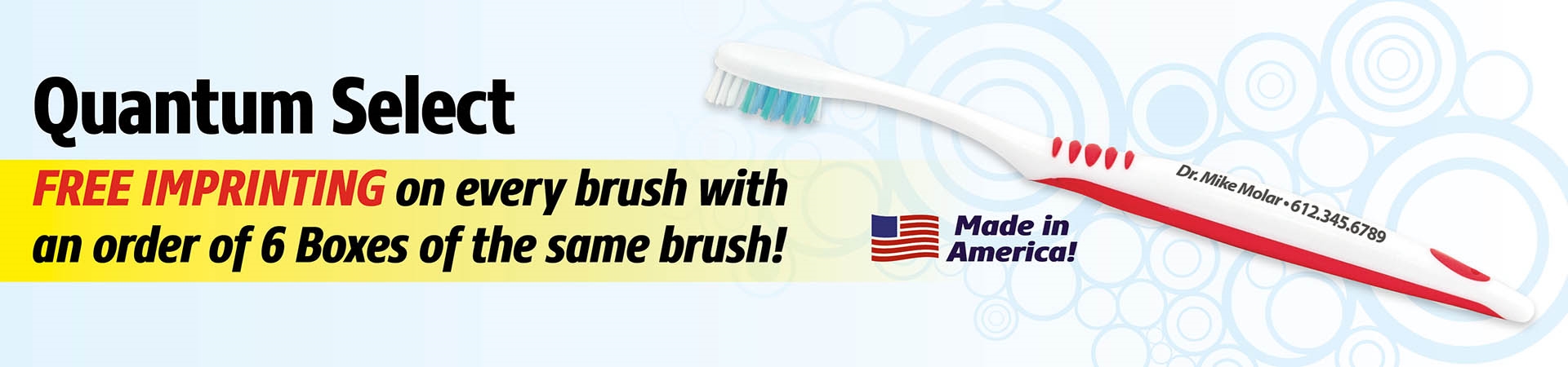 Made in USA bulk wholesale toothbrushes