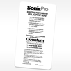 Packaging back of SonicPro #T519 Individual SonicPro Toothbrush head for Sonicare toothbrushes
