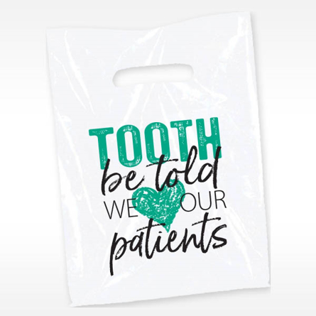 Tooth Be ToldWe love our patients value supply bag goodie bag for dental offices