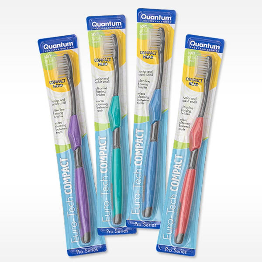 EuroTech Compact Sensitive Toothbrush - 72 Count