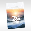 Your logo here Extra Large Custom Plastic Supply Bag 12 x 16