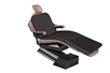 Black MediPosture Memory Foam Dental Chair Overlay Pad Only