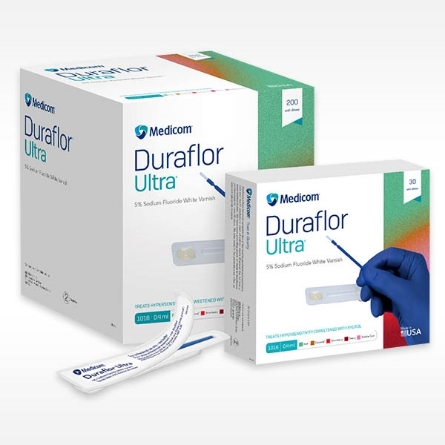 Medicom Duraflor Ultra Mint Fluoride Varnish Topical Treatment