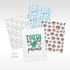 Tooth Be Told We Love Our Patients Paper Dental Toothbrush Bundle Bag
