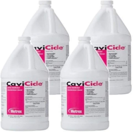 CaviCide Surface Disinfectant Cleaner is an extremely powerful cleaner and is highly effective against TB and MRSA in 3 minutes, and HIV-1, HCV, and HBV in 2 minutes.