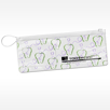 4" SMILE PRINT TOOTHcase Bag - With Pocket Tooth
