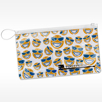 6" SMILE PRINT TOOTHcase Bag - With Pocket