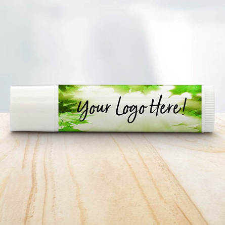 Personalized All Natural Lip Balm Gluten Free and Made in USA 250 Per Case