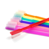 Bright colors prepasted Disposable toothbrush 100 count individually wrapped in display box with Xylitol