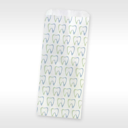 RX14W Paper Pharmacy Bag Scatter Dental - 500 CT