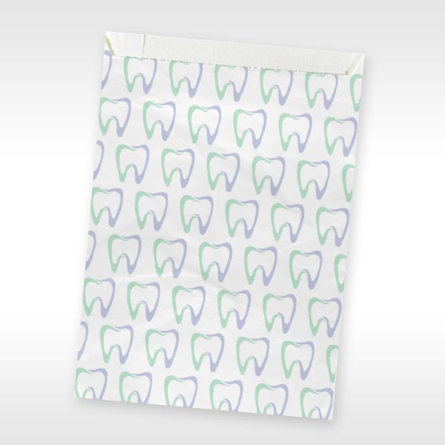 Paper Goodie Bag - Scatter Dental - 500 Count