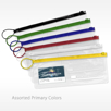 4" TOOTHcase - With Pocket, Primary Colors the original dental gift supply bag SKU 315