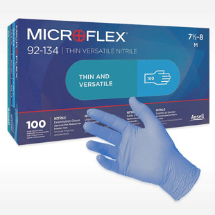 MicroFlex Versatility 92-134 Nitrile Glove Mil 100/box