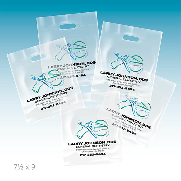 Wholesale Dental & Patient Hygiene Supplies Custom Clear Supply Bags