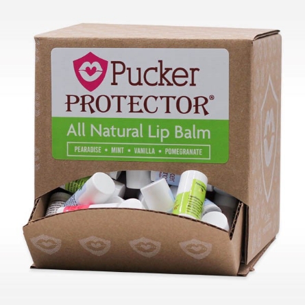 Sustainable Packaging Mini Lip Balm Pucker Protector Naturals