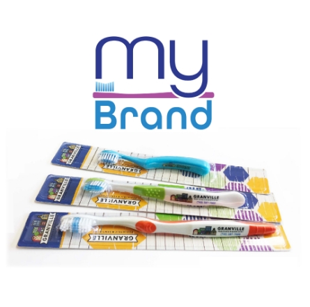 MYBrand Custom Packaged Toothbrushes
