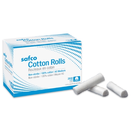 Picture of Safco Cotton Rolls - 2000/bx