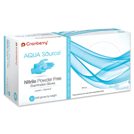 Picture of Cranberry Aqua Source® Nitrile Gloves - 200/bx