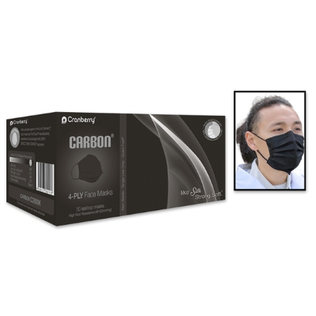 Picture of Cranberry CARBON® Masks - 50/bx